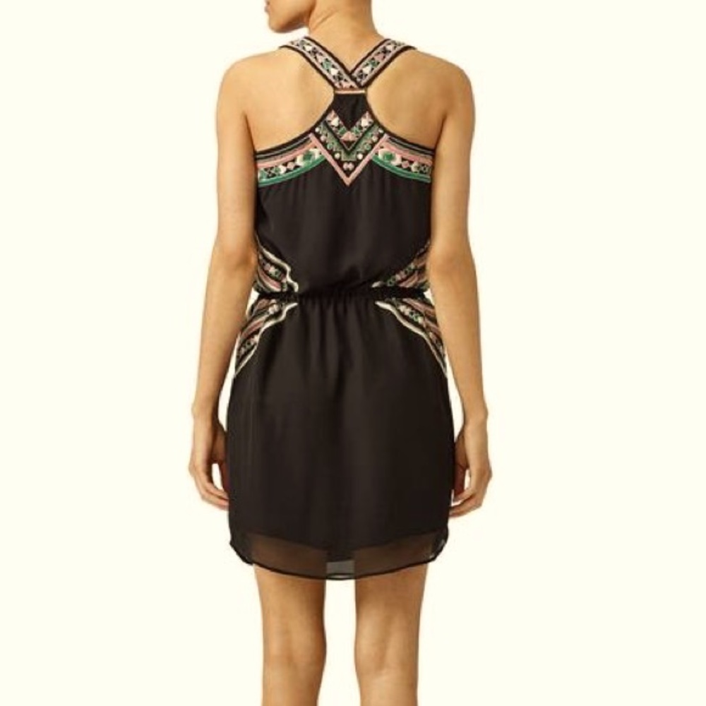 Greylin Josefina embroidered shift dress racerback ~ medium ~ NWT